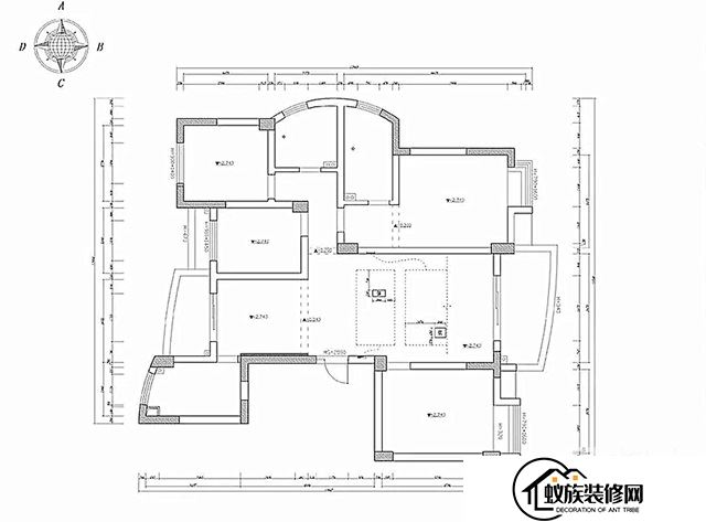 【装修公司】全屋原木风的145㎡新中式欧三居室，在视觉上就很饱眼福了！(2024已更新)