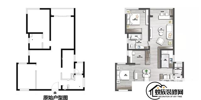 【装修公司】134㎡北欧+台湾混搭风，宁静迷人！(2024已更新)